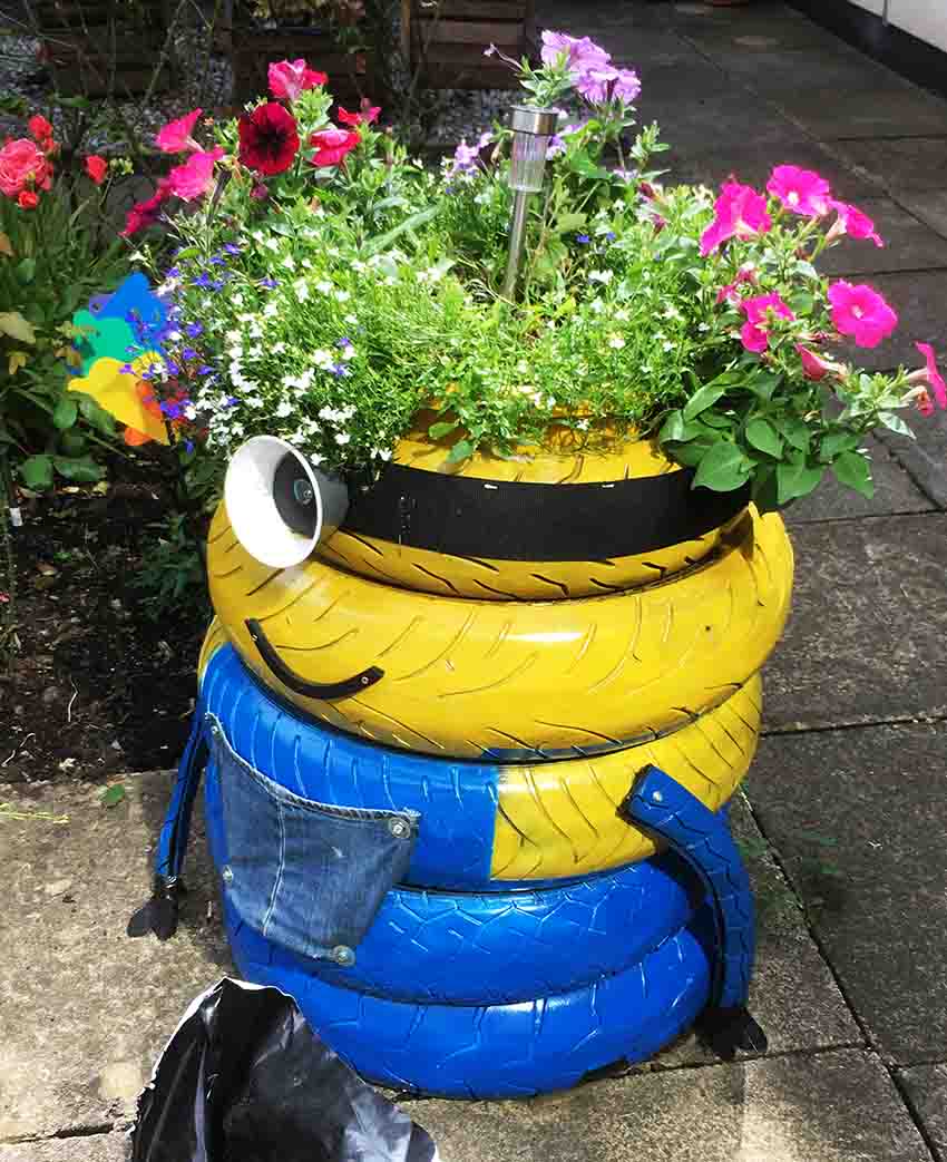 People First Minion planter 