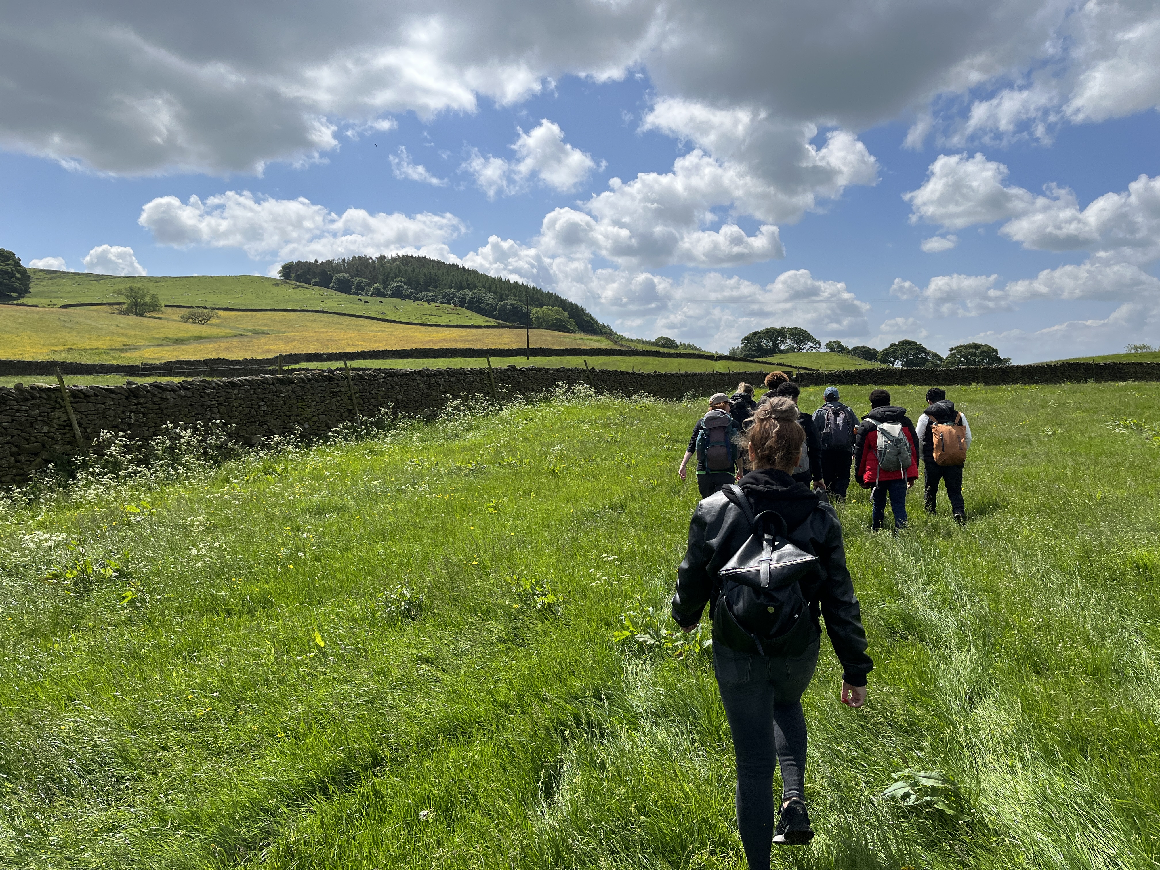 Young people outdoors