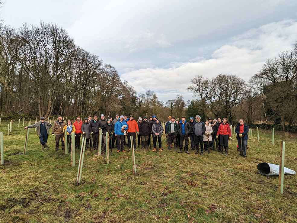Darley Beck Wood corporate volunteering 
