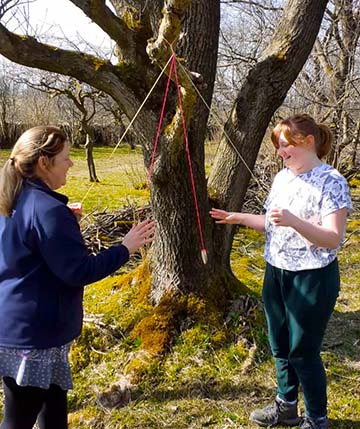 Nordic braiding technique