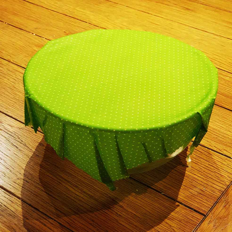 Beeswax food wrap