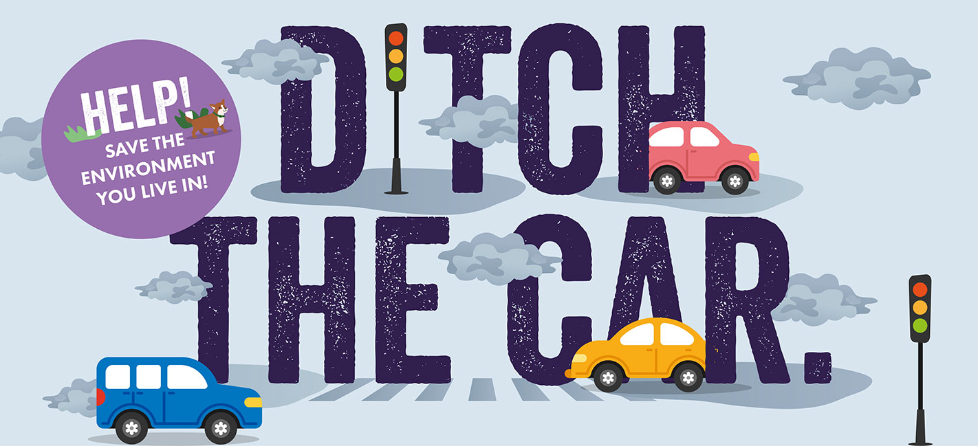 Ditch the car walk to school